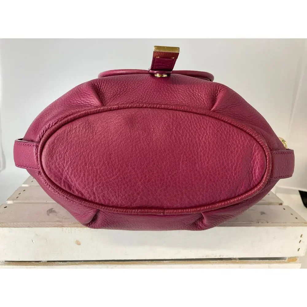 MICHAEL KORS, PINK PEBBLED LEATHER WOMENS LARGE SHOULDER BAG - Picture 9 of 16